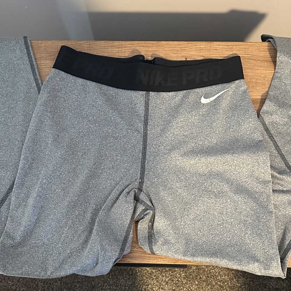 Nike Kids Pro Gray Shorts